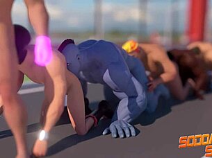 Amo guardare squadra sodomia eroi gay succhiare e scopare