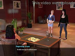 बड़े चूचों वाली 3D ऐनीमे मॉडल्स फैशन बिजनेस में E1 जॉब चाहती हैं