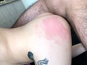 My husband and stepbrother join me for a wild trio with huge cocks