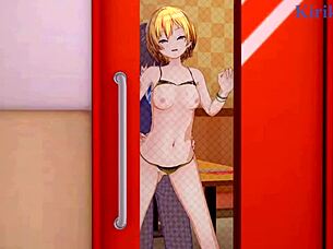 Juri Saijo fode Chiyoko Sonoda em sexo intenso hentai