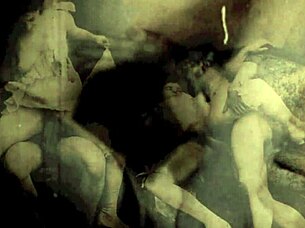 Vintage erotische Illustration aus Retro-Ära