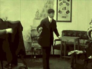 Vintage chlpatá pička šukaná v ére pary