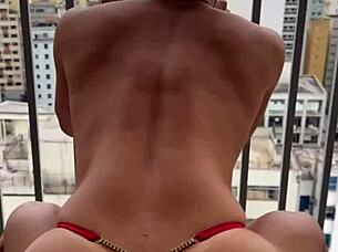 Flamenguista zo mňa urobil svoju putu s pleskaním a cumom