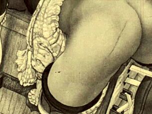 Vintage erotski crteži zavode suptilnim hentai šarmom u svakom potezu