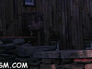 Cuplu se implică în video-uri seducătoare de sadomasochism.