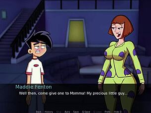 Danny Phantom Amity Park Maddie hard riding