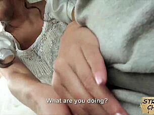 Mariée baise un inconnu après le mariage