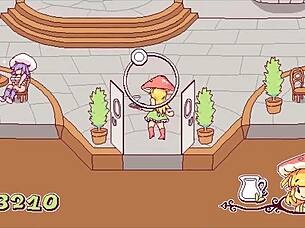 嘿，看扶她变态游戏第5集，厨师被大鸡巴操屁股！🍑