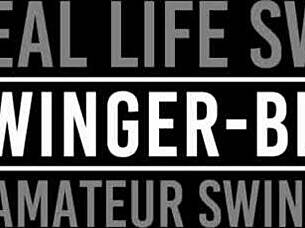 This hot amateur swinger gets her cunt banged from behind