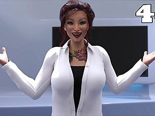 Avaruuden täydellinen nainen uusi tyttö saapuu kiimaisena