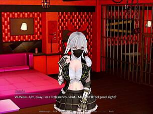 Harem Hotel 114 anime játék környezetben