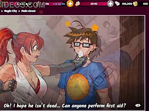 Harem Heroes Bunny Ház Szex Jelenet!