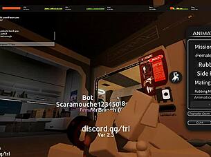 Roblox Pornunda Kıyafetler Yırtılıyor ve Sikiş Başlıyor!