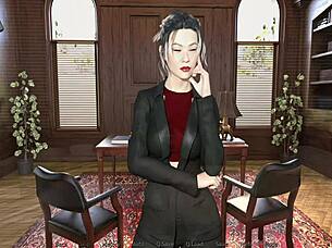 לסביות סופר-גיבורות מתמסרות לנשיקות רטובות ומציצות בחלק 4