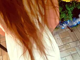 Does Step Sister Give Pussy After Christmas Dinner? Wet and Rough