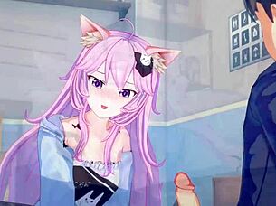 nyanners in 3d hentai sex scene