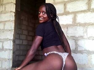 Crazy bitch! Strip tease until my TROUSERS come down, showing my nice GSTRING!