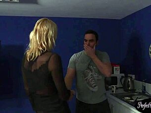 i watch busty british milf get jizzed on her face in pov