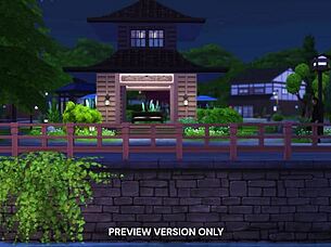 Flirting With A Vampire In 3D Hentai Preview