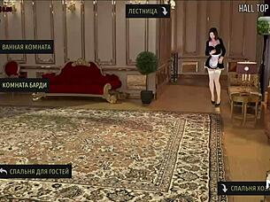 Hentai Secretary Teases in 3D Office Game