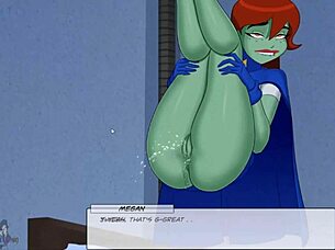 Miss Martian feels overwhelming ecstasy in DC Comics series