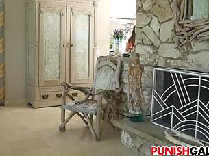 Hey, check out this rough fuck with teen Shane Blair in the garage, she's bound and deepthroating big cock!