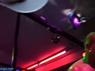 Her first extreme blowjob oiled gangbang orgy with monster cocks