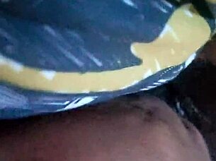 Ebony babe licks ass and deepthroats big cock