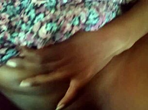 Ebony amateurs explore intimate moments