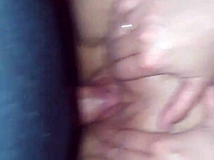 An amateur creates a homemade video at home