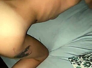 Young Girlfriend Takes It From Behind Roughly