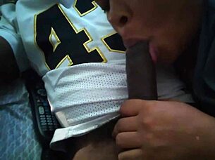 Was In The Mood To Suck A Big Cock Deep Into My Mouth!