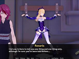 Klee gets banged in a group lesbian gangbang outdoor in this hentai adventure.