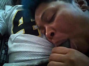 Was In The Mood To Suck A Big Cock Deep Into My Mouth!