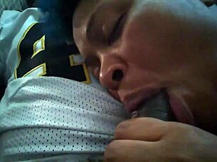 Was In The Mood To Suck A Big Cock Deep Into My Mouth!