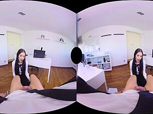 Virtualrealporn com presents the secretary in a 3D setting