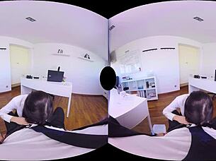 Virtualrealporn com presents the secretary in a 3D setting