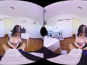 Virtualrealporn com presents the secretary in a 3D setting