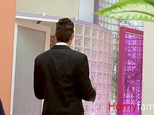 Muslim Babe Ella Knox Fucks Her White Stepdaddy Hard.