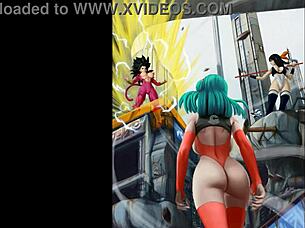 Hentai dragon ball z gt with monster cum.