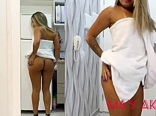 Pervs on patrol - roommate Kelsey Jones is such a whore!