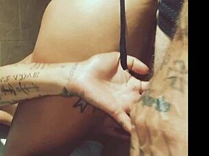 Crazy homemade sex with ass slapping and handcuffs.