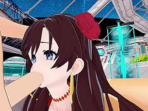 Mata Hari receives training for an urgent mission in Fate Grand Order.