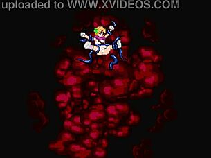 Kuromaru Battles Dq5 In Hentai Cumshot