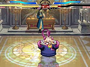 Kuromaru Battles Dq5 In Hentai Cumshot