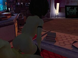 Fucking Cass in Big Hero 6 hentai parody 😍