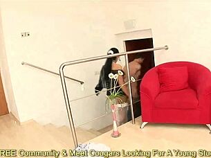 Christina Jolie pounded in stockings and heels 😍