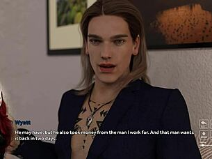 does the old man watch the girl masturbate in steps of debauchery 8?