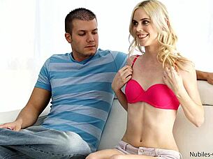 i fucked tiny tit blonde first time