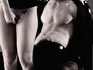 silence04 female erotic classic compilation with blindfolded double sex retro double penetration old